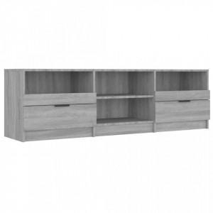 Comodă TV, sonoma gri, 150x33,5x45 cm, lemn prelucrat - V817115V