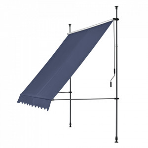 Copertina protectie solara, albastru inchis, 350 x 120 x 200-300 cm - P74654041 - Img 3