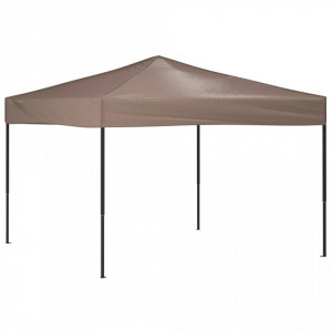 Cort pliabil pentru petrecere, gri taupe, 3x3 m - V93519V