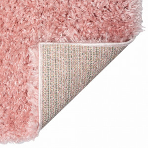 Covor moale cu fire înalte, roz, 160x230 cm, 50 mm - V340044V