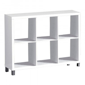 Dulap biblioraft, alb, 111x29x83 cm - TP69940