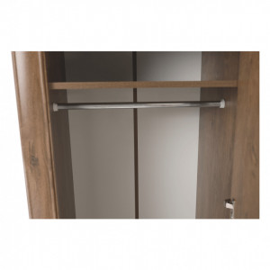 Dulap cu spaţiu pt. umeraşe, culoarea stejar - TP264759 - Img 18
