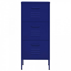 Dulap de depozitare, bleumarin, 42,5x35x101,5 cm, oțel - V336181V - Img 3