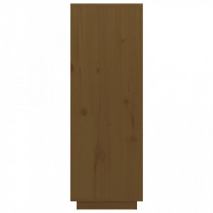 Dulap înalt, maro miere, 60x40x116,5 cm, lemn masiv de pin - V814537V - Img 4