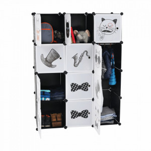 Dulap pentru copii, gri - TP273704 - Img 11