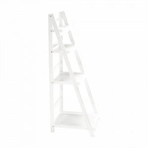 Etajeră multifuncţională, albă, lemn masiv - TP273595 - Img 5