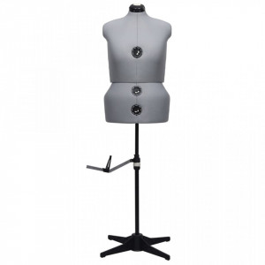 Formă pentru rochie femeie reglabilă gri, dimensiune L 44-50 - V288489V