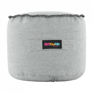 Fotoliu tip sac, material textil gri - TP244102 - Img 10