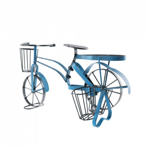 Ghiveci RETRO în formă de bicicletă, negru / albastru - TP285287 - Img 15