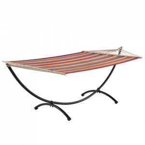 Hamac cu cadrul metalic multicolor - P47297240 - Img 2