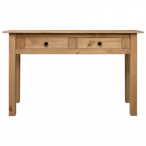 Masa consola, 110 x 40 x 72 cm, lemn masiv de pin - V282679V - Img 2