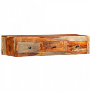 Masa consola de perete, 100x25x20 cm, lemn masiv de sheesham - V247749V