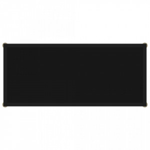 Masa consola, negru, 80 x 35 x 75 cm, sticla securizata - V322832V - Img 4