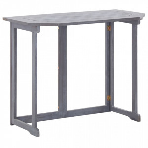 Masa de balcon pliabila, 90x50x74 cm, lemn masiv de acacia - V46326V