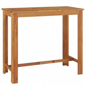 Masă de bar de grădină, 120 x 60 x 105 cm, lemn masiv de acacia - V319701V