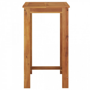 Masă de bar de grădină, 60 x 60 x 105 cm, lemn masiv de acacia - V319700V - Img 3