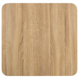 Masa de bistro, maro inchis, 50 x 50 cm, MDF - V286426V - Img 4
