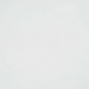 Masa de gradina, alba, 220x90x72 cm, plastic, aspect ratan - V45607V - Img 2