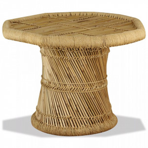 Masuta de cafea Bambus Octogonal 60x60x45 cm - V244219V - Img 4