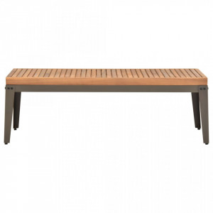 Masuta de cafea de gradina, 110x55x36 cm, lemn masiv acacia - V46470V - Img 2
