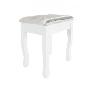 Măsuţă de toaletă cu scaun, alb, 72 cm - TP228273 - Img 14