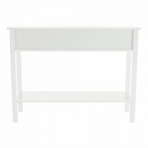 Măsuţă tip consolă, albă, 100x74x30 cm - TP251695 - Img 5