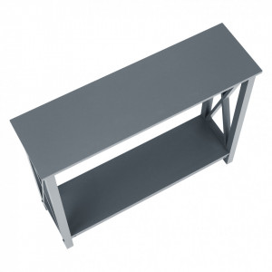 Măsuţă tip consolă, gri, 100x80x30 cm - TP277083 - Img 7
