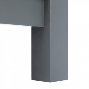 Măsuţă tip consolă, gri, 100x80x30 cm - TP277083 - Img 14