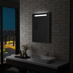 Oglinda cu LED de perete de baie, 60 x 80 cm - V144709V