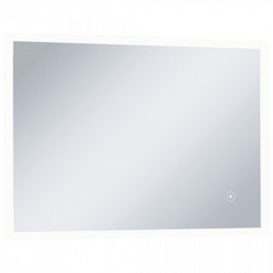 Oglinda cu LED de perete de baie cu senzor tactil, 100 x 60 cm - V144737V - Img 4