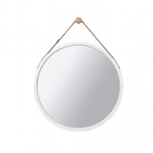 Oglindă de perete, bambus alb, 45 cm - TP227996 - Img 13