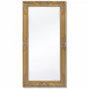 Oglinda de perete in stil baroc, 100 x 50 cm, auriu - V243680V - Img 1