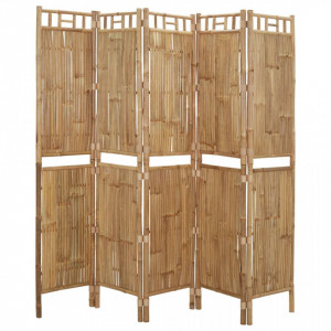 Paravan de cameră cu 5 panouri, 200 x 180 cm - V341750V - Img 3