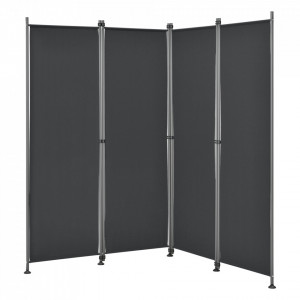 Paravan negru, 215 x 170 cm - P75659647 - Img 3