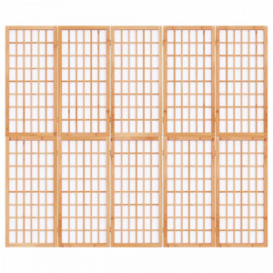 Paravan pliabil de cameră, 5 panouri, 200x170 cm, stil japonez - V352085V - Img 3