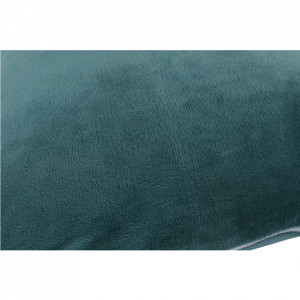 Pernă, material textil de catifea petrol, 45x45 cm - TP238762 - Img 11