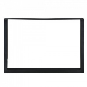 Picioare masa, set 2 buc, 100 x 72 cm, negru - P57353512 - Img 2