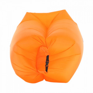 Sac podea, scaun gonflabil, portocaliu, 190 cm - TP279237 - Img 10