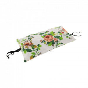 Scaun balansoar suspendabil, leagăn agăţat, alb, 105x105x195 cm - TP286349 - Img 11