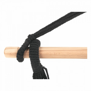Scaun balansoar suspendabil, leagăn agăţat, gri, 100x130x55 cm - TP267825 - Img 7