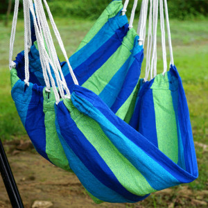 Scaun balansoar suspendabil, leagăn agăţat, multicolor, 100x130 cm - TP300323 - Img 8