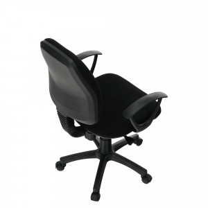 Scaun birou, negru, 60x52x90-100 cm - TP255136 - Img 5