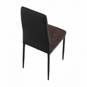 Scaun bucătărie, maro închis/negru - TP261328 - Img 11