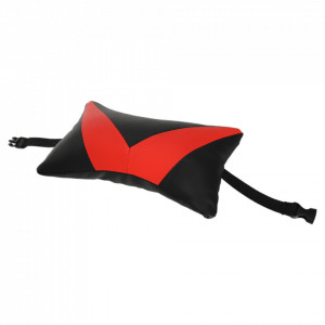 Scaun de birou cu difuzoare Bluetooth, gaming, negru și roşu, 66x60x125-133 cm - TP279411 - Img 10