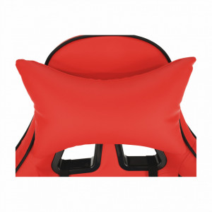 Scaun de birou, gaming, albastru și roşu, 64x60x122-132 cm - TP279408 - Img 14