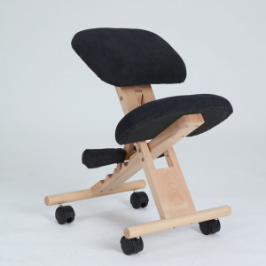 Scaun genunchi ergonomic, negru, 46x65x56-72 cm - TP279425 - Img 10