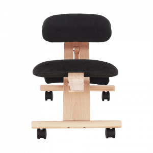 Scaun genunchi ergonomic, negru, 46x65x56-72 cm - TP279425 - Img 13