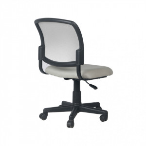 Scaun rotativ, gri/negru, 47x80/91x42 cm - TP265165 - Img 6