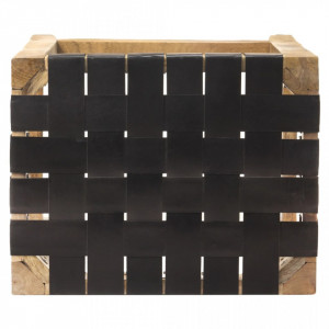 Scaune de bar, 2 buc., negru, piele naturală, 75 cm - V321835V - Img 4