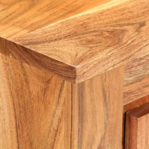 Servanta, 59 x 33 x 75 cm, lemn masiv de acacia - V320213V - Img 2